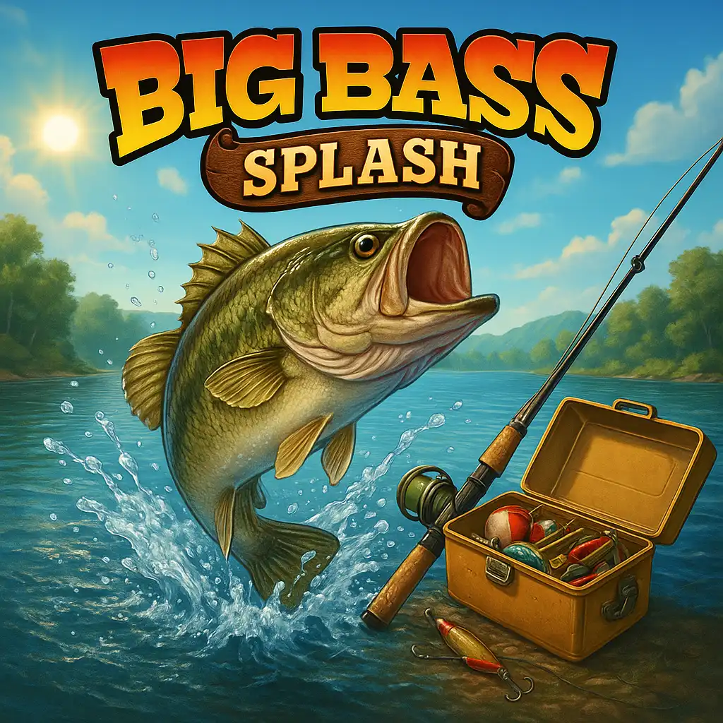 Big Bass Splash slot game cover art