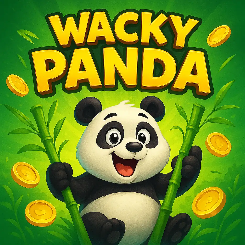 Wacky Panda slot game cover art